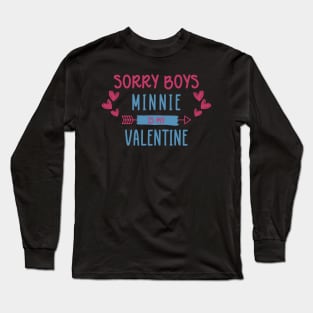 Sorry Boy Minnie Is My Valentine (G)I-dle Long Sleeve T-Shirt